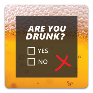 "Are You Drunk?" Drink Coaster by CJ Bella Co. - CJ Bella Co.