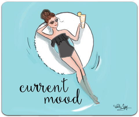 "Current Mood" Mouse Pad by Heather Stillufsen