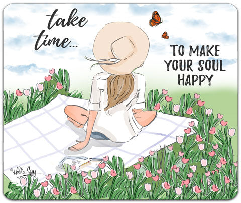 "Take Time" Mouse Pad by Heather Stillufsen