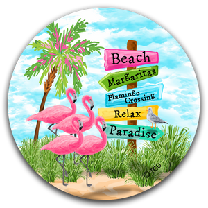 TG247-Flamingo-Car-Coaster-by-Tracey-Gurley-and-CJ-Bella-Co