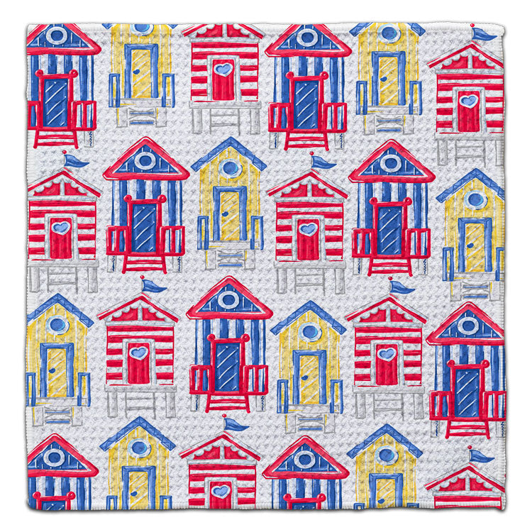 Red Yellow & Blue Eco-Friendly Washcloth