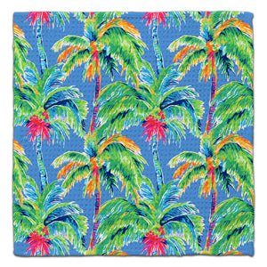 Funky Palm Trees Eco-Friendly Washcloth - CJ Bella Co.