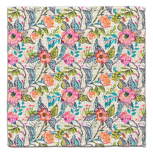 Tea Poppies Eco-Friendly Washcloth - CJ Bella Co.