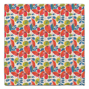 Red Leaves Eco-Friendly Washcloth