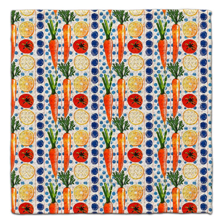 Veggie Dots Eco-Friendly Washcloth
