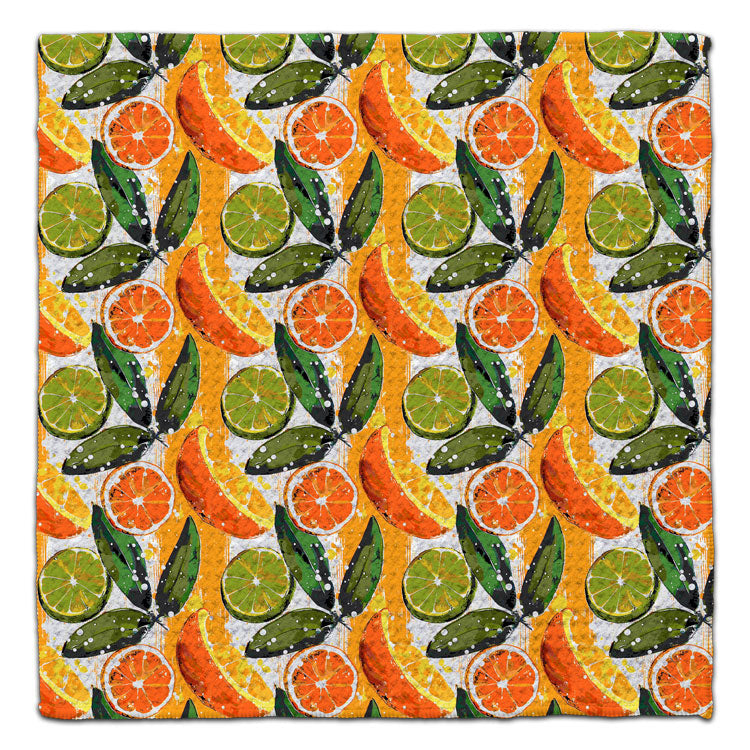 Orange Lime Eco-Friendly Washcloth