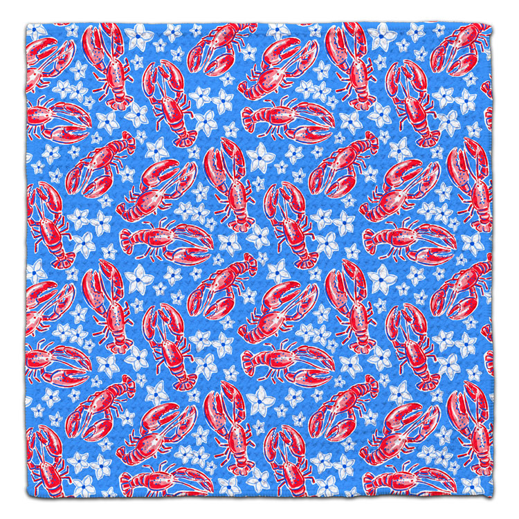 Dancing Lobster Eco-Friendly Washcloth
