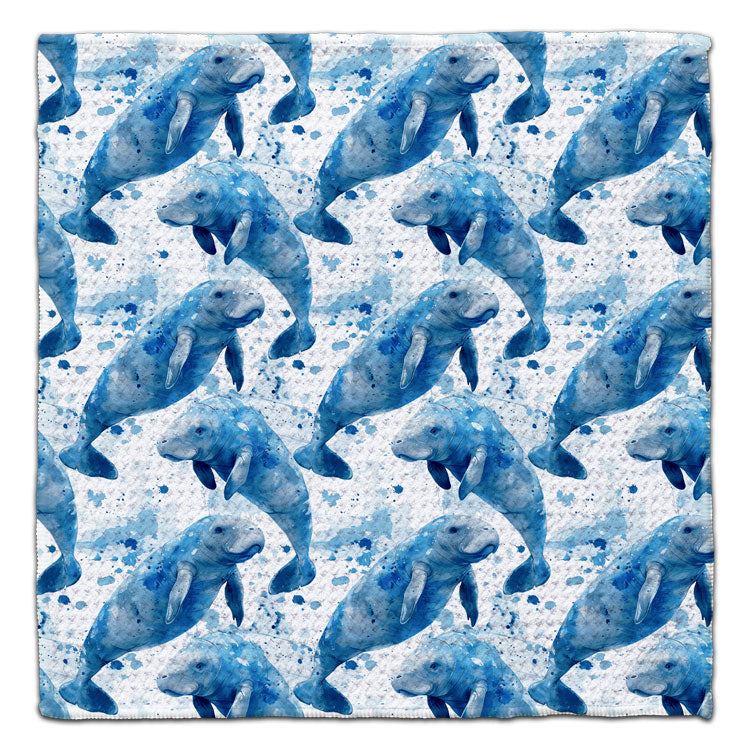 Mr. Manatee  Eco-Friendly Washcloth - CJ Bella Co.