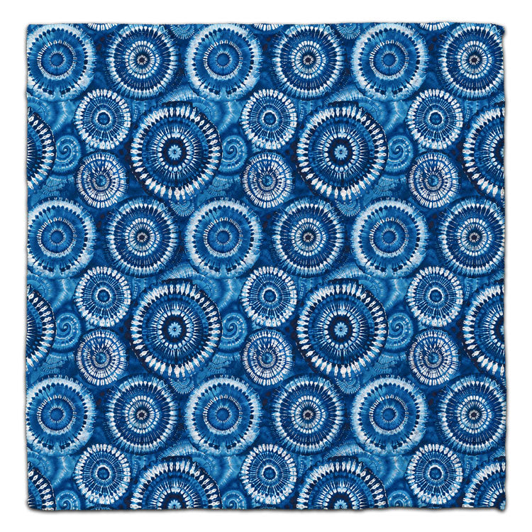 Blue Tie-Dye Eco-Friendly Washcloth - CJ Bella Co.