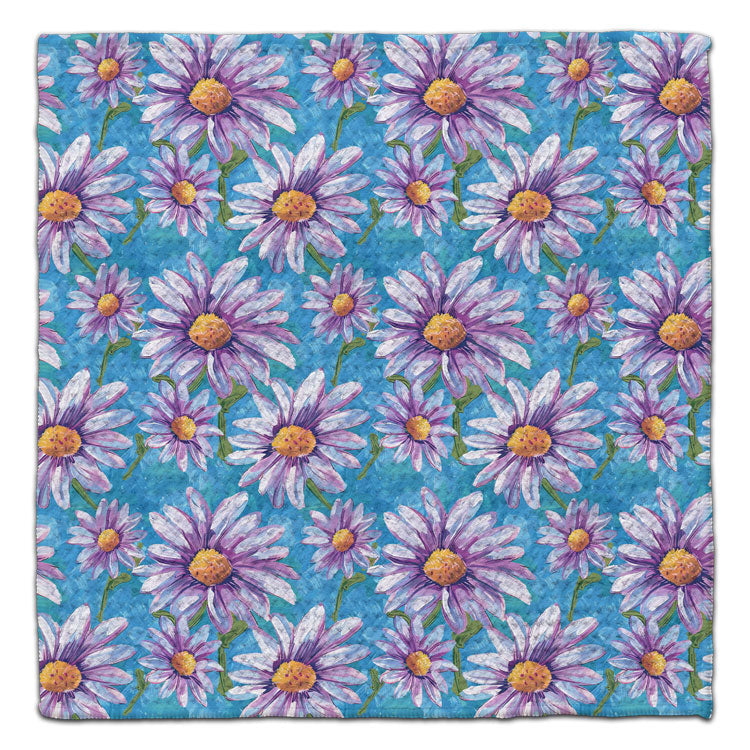 Purple Daisy Eco-Friendly Washcloth