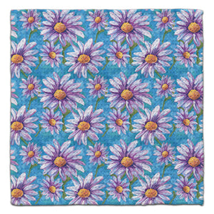 Purple Daisy Eco-Friendly Washcloth