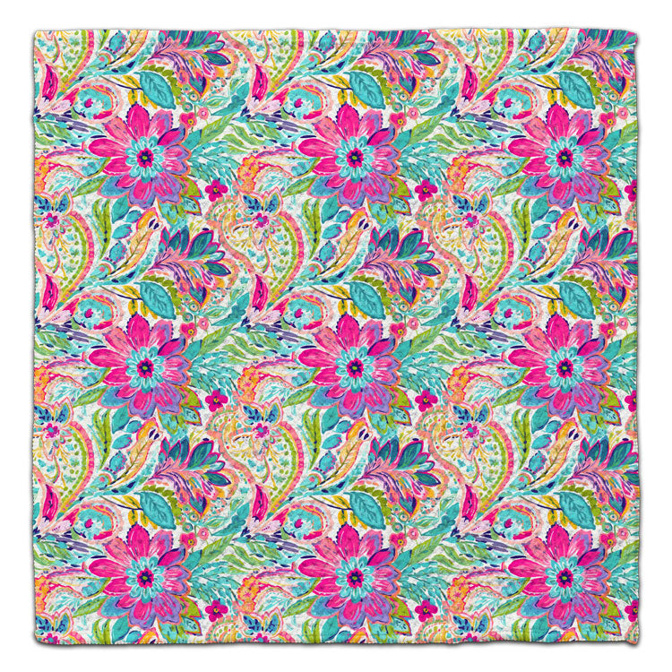 Purple Dahlia Eco-Friendly Washcloth