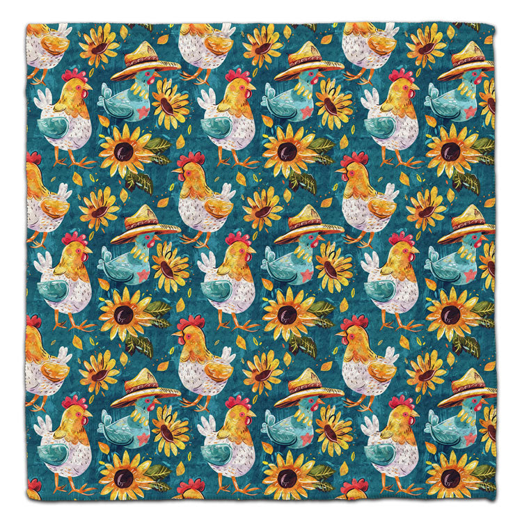 Chicken Hat  Eco-Friendly Washcloth - CJ Bella Co.