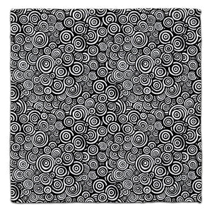 Black & White Swirl Eco-Friendly Washcloth