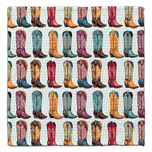 Cowboy Boots Eco-Friendly Washcloth - CJ Bella Co.