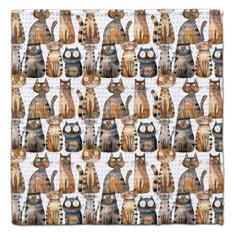 Kitty Cats  Eco-Friendly Washcloth - CJ Bella Co.
