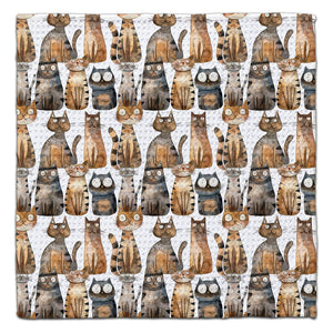 Kitty Cats  Eco-Friendly Washcloth - CJ Bella Co.
