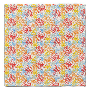 Daisy Outline Eco-Friendly Washcloth - CJ Bella Co.
