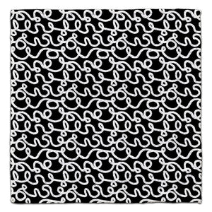 Black & White Doddle Eco-Friendly Washcloth