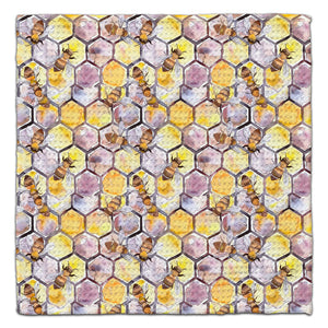 Honeycomb Bees Eco-Friendly Washcloth