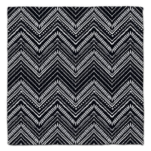 Black & White Chevron Eco-Friendly Washcloth