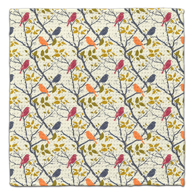 Birds on Branches Eco-Friendly Washcloth - CJ Bella Co.