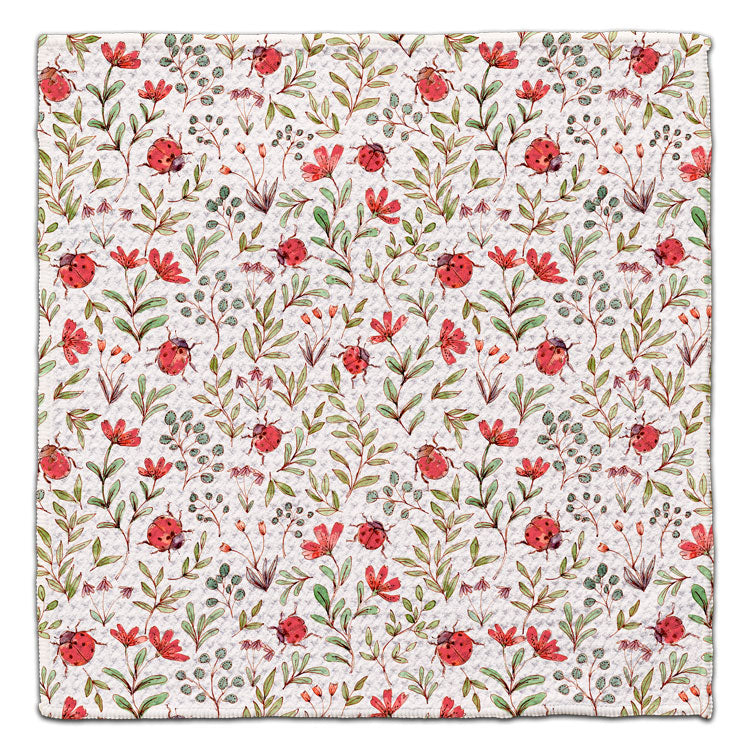Ladybugs Eco-Friendly Washcloth