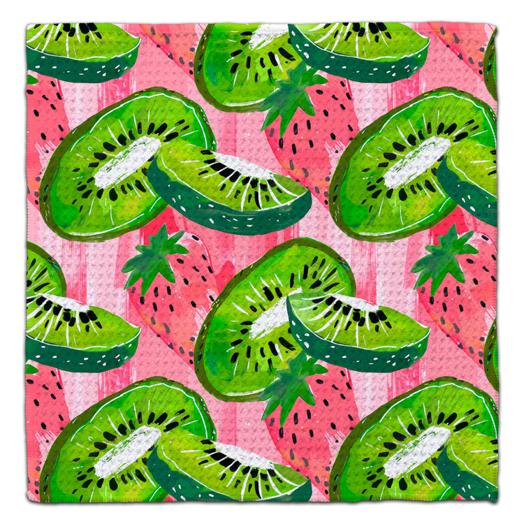 Kiwi Eco-Friendly Washcloth - CJ Bella Co.