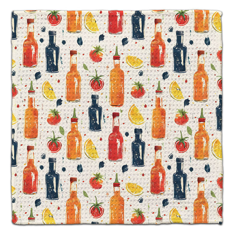 Hot Sauces Eco-Friendly Washcloth - CJ Bella Co.