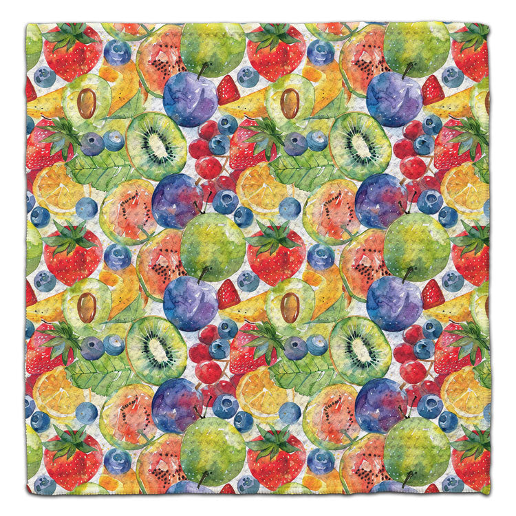 Tropical Fruits Eco-Friendly Washcloth