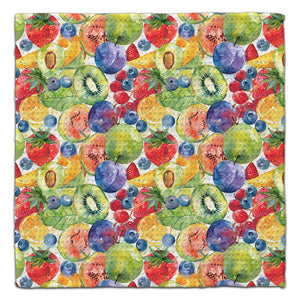 Tropical Fruits Eco-Friendly Washcloth