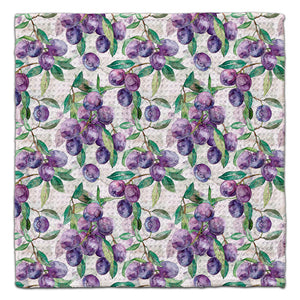 Purple Grapes  Eco-Friendly Washcloth - CJ Bella Co.