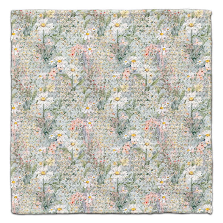 Daisies and Wildflowers Eco-Friendly Washcloth - CJ Bella Co.