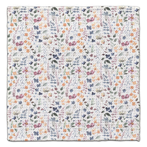 Wildflowers w/White Back Eco-Friendly Washcloth