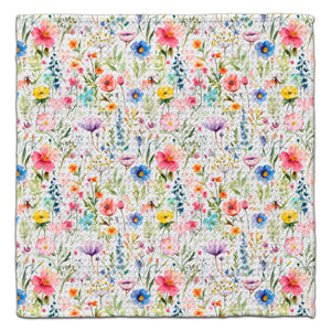 Bright Wildflowers Eco-Friendly Washcloth - CJ Bella Co.