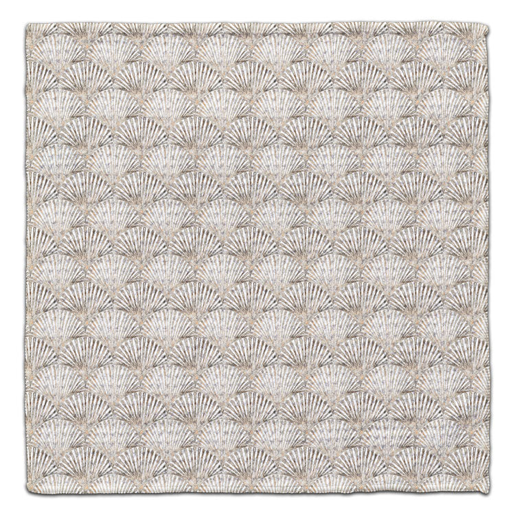 Beige Cockle Shell Eco-Friendly Washcloth - CJ Bella Co.