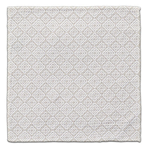 Beige Geo Diamonds Eco-Friendly Washcloth - CJ Bella Co.