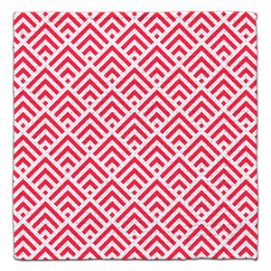 Red Geo Arrow Eco-Friendly Washcloth