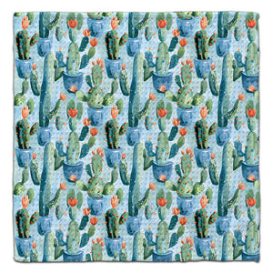 Blue Cactus Eco-Friendly Washcloth