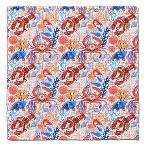 Lobster, Crab, and Fish Eco-Friendly Washcloth