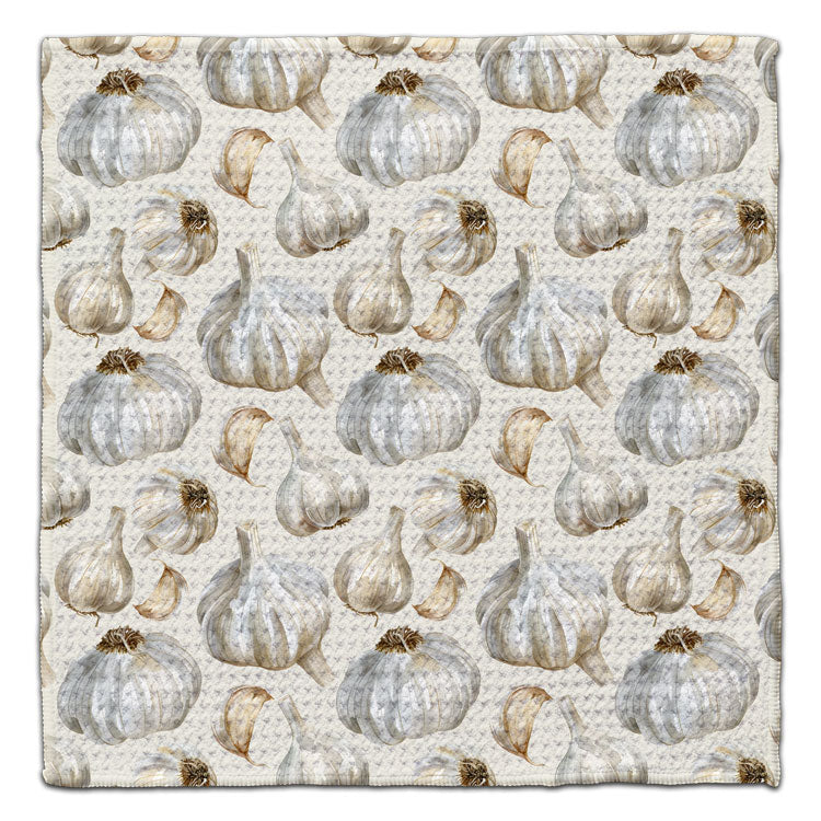 Garlic Cloves Eco-Friendly Washcloth
