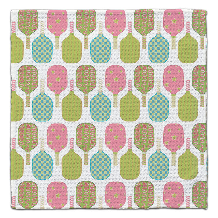 Pickleball Paddle Eco-Friendly Washcloth