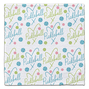 I  Heart Pickleball Eco-Friendly Washcloth - CJ Bella Co.