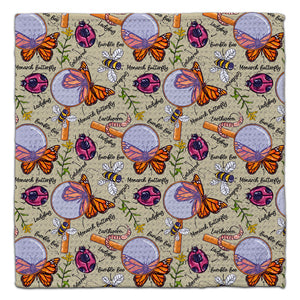 Insects w/magnifer Eco-Friendly Washcloth