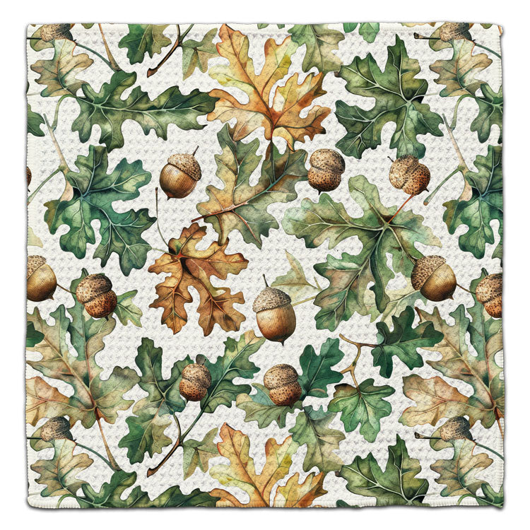 Leaves & Acorn Eco-Friendly Washcloth