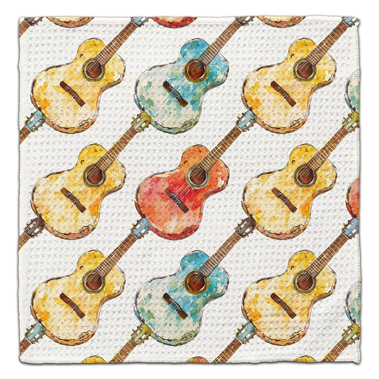 Guitar Eco-Friendly Washcloth