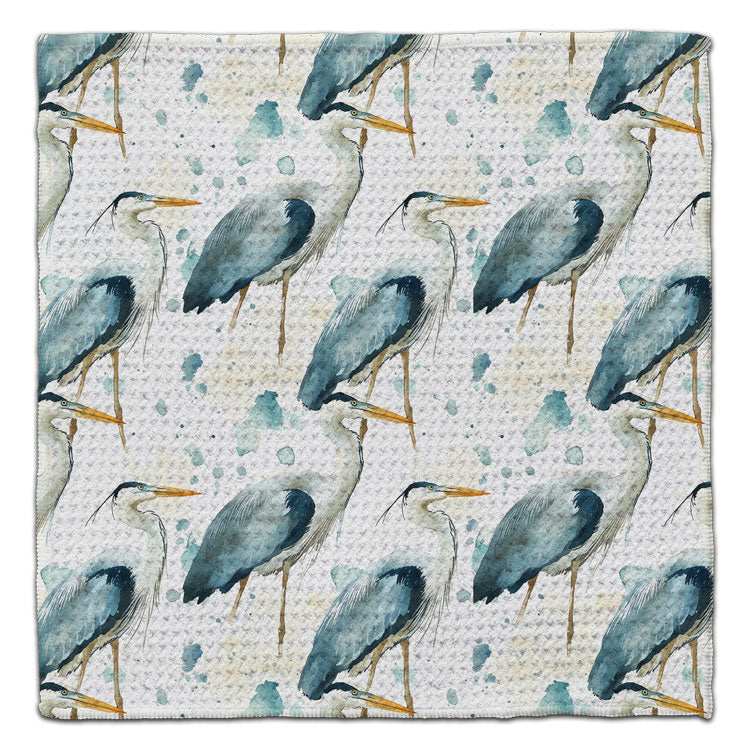 Blue Heron Eco-Friendly Washcloth