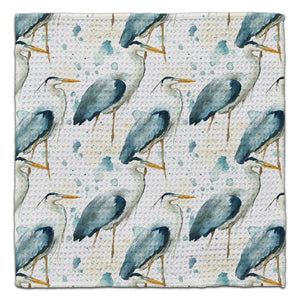 Blue Heron Eco-Friendly Washcloth