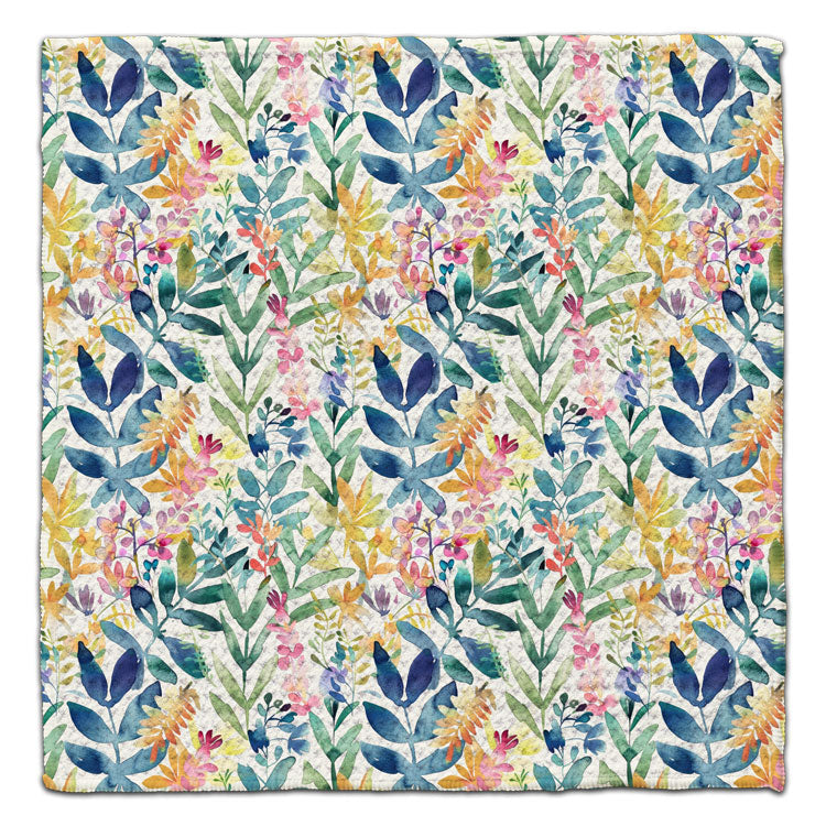 Colorful Ferns Eco-Friendly Washcloth