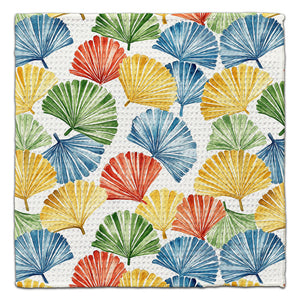 Colorful Fans Eco-Friendly Washcloth